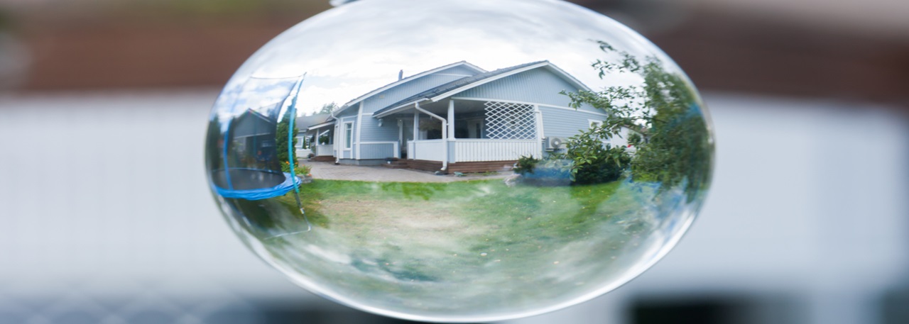 House in a crystal ball